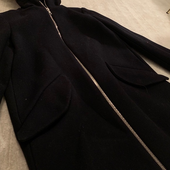 SANDRO COAT WITH FUR - Picture 3 of 4